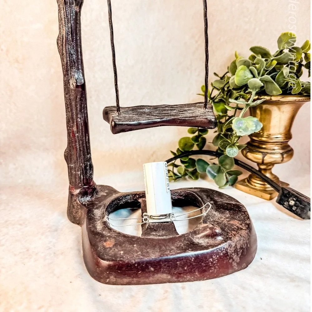 Tree with a Swing Lamp Base